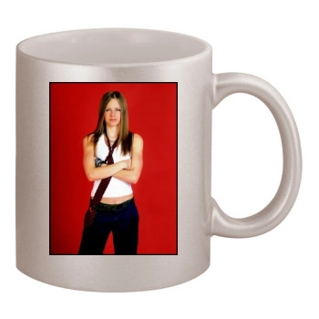 Avril Lavigne 11oz Metallic Silver Mug