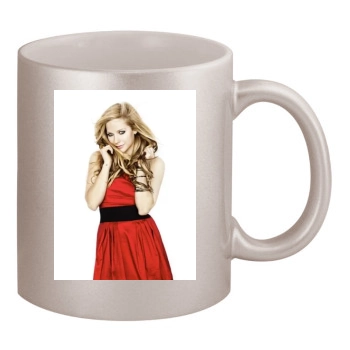 Avril Lavigne 11oz Metallic Silver Mug