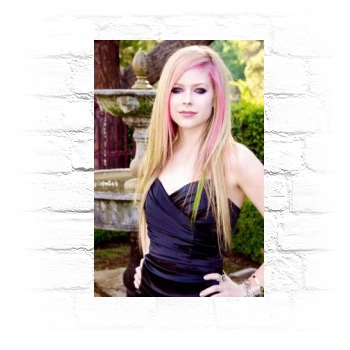 Avril Lavigne Metal Wall Art