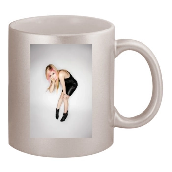 Avril Lavigne 11oz Metallic Silver Mug