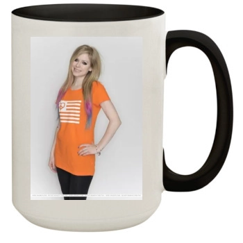 Avril Lavigne 15oz Colored Inner & Handle Mug