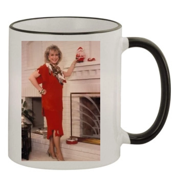 Barbara Eden 11oz Colored Rim & Handle Mug