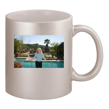 Barbara Eden 11oz Metallic Silver Mug