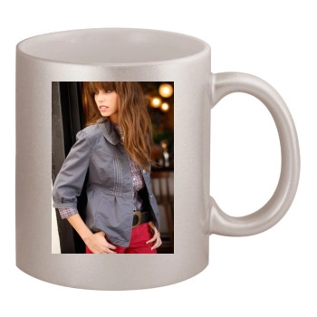 Barbara Herrera 11oz Metallic Silver Mug