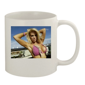 Barbara Moore 11oz White Mug