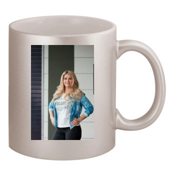 Beatrice Egli 11oz Metallic Silver Mug