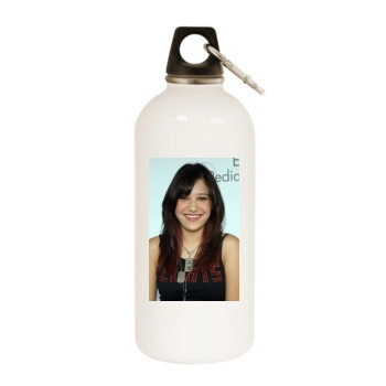 Lalaine White Water Bottle With Carabiner