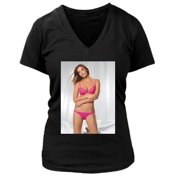 Bar Refaeli Women's Deep V-Neck TShirt