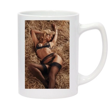 Bar Refaeli 14oz White Statesman Mug