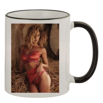 Bar Refaeli 11oz Colored Rim & Handle Mug