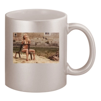 Bar Refaeli 11oz Metallic Silver Mug