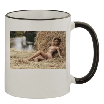 Bar Refaeli 11oz Colored Rim & Handle Mug