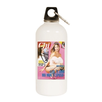 Bar Refaeli White Water Bottle With Carabiner