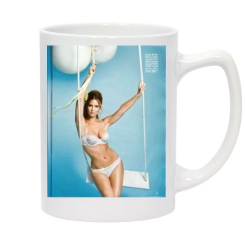 Bar Refaeli 14oz White Statesman Mug