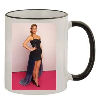 Bar Refaeli 11oz Colored Rim & Handle Mug