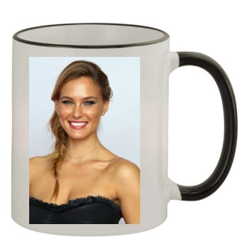 Bar Refaeli 11oz Colored Rim & Handle Mug