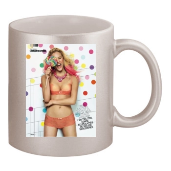 Bar Refaeli 11oz Metallic Silver Mug