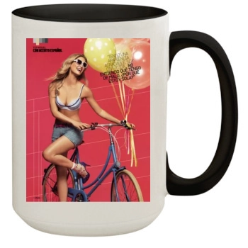 Bar Refaeli 15oz Colored Inner & Handle Mug