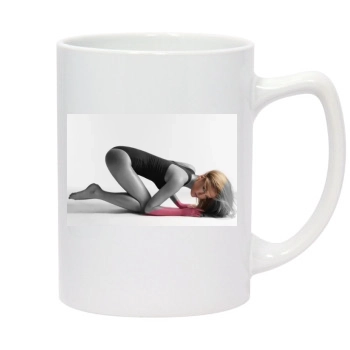 Bar Refaeli 14oz White Statesman Mug