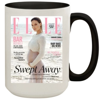 Bar Refaeli 15oz Colored Inner & Handle Mug