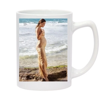 Bar Refaeli 14oz White Statesman Mug