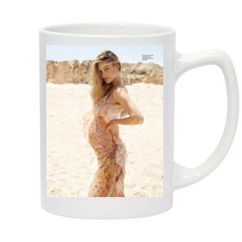 Bar Refaeli 14oz White Statesman Mug