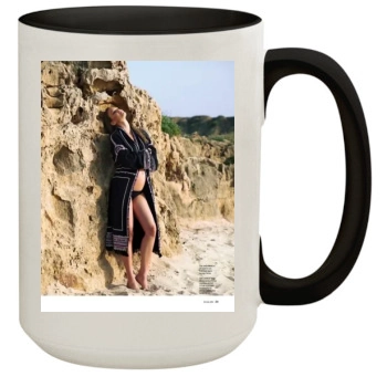 Bar Refaeli 15oz Colored Inner & Handle Mug