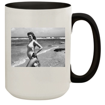 Bar Refaeli 15oz Colored Inner & Handle Mug