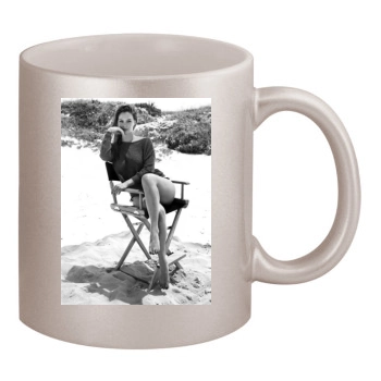 Bar Refaeli 11oz Metallic Silver Mug