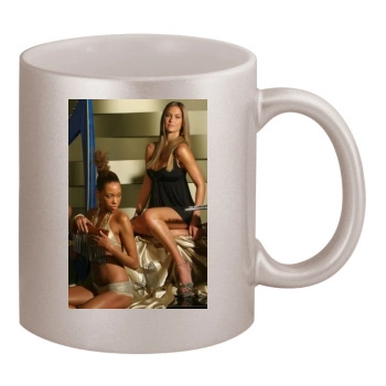 Bar Refaeli 11oz Metallic Silver Mug