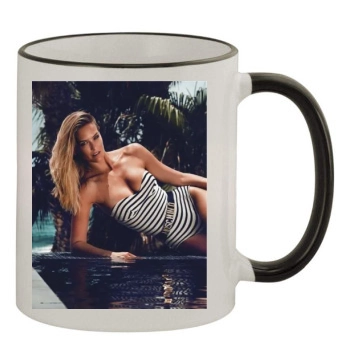 Bar Refaeli 11oz Colored Rim & Handle Mug