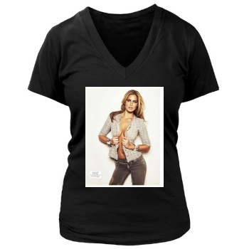 Bar Refaeli Women's Deep V-Neck TShirt