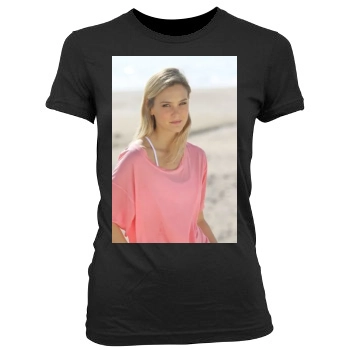 Bar Refaeli Women's Junior Cut Crewneck T-Shirt