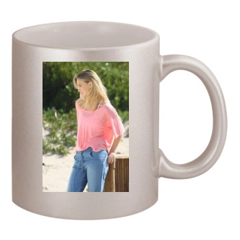 Bar Refaeli 11oz Metallic Silver Mug