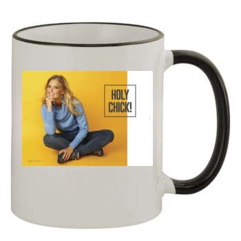 Bar Refaeli 11oz Colored Rim & Handle Mug