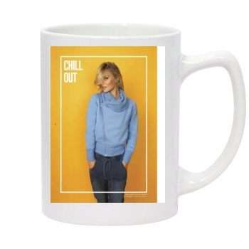 Bar Refaeli 14oz White Statesman Mug