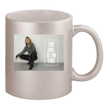 Bar Refaeli 11oz Metallic Silver Mug