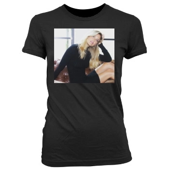 Bar Refaeli Women's Junior Cut Crewneck T-Shirt