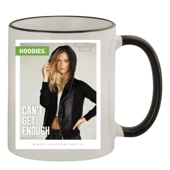 Bar Refaeli 11oz Colored Rim & Handle Mug