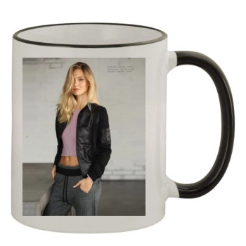 Bar Refaeli 11oz Colored Rim & Handle Mug