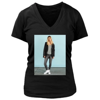 Bar Refaeli Women's Deep V-Neck TShirt