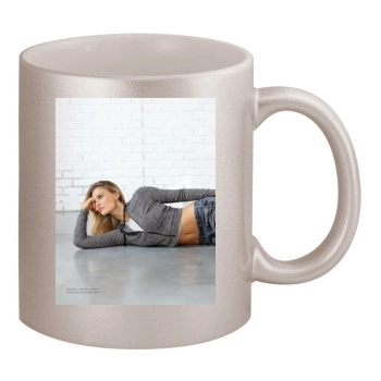 Bar Refaeli 11oz Metallic Silver Mug