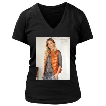 Bar Refaeli Women's Deep V-Neck TShirt