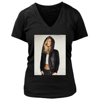 Bar Refaeli Women's Deep V-Neck TShirt