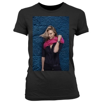 Bar Refaeli Women's Junior Cut Crewneck T-Shirt