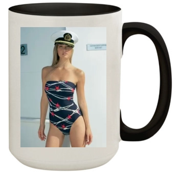 Bar Refaeli 15oz Colored Inner & Handle Mug