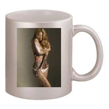 Bar Refaeli 11oz Metallic Silver Mug