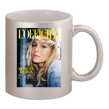 Bar Refaeli 11oz Metallic Silver Mug