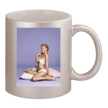 Bar Refaeli 11oz Metallic Silver Mug