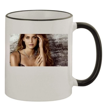 Bar Refaeli 11oz Colored Rim & Handle Mug